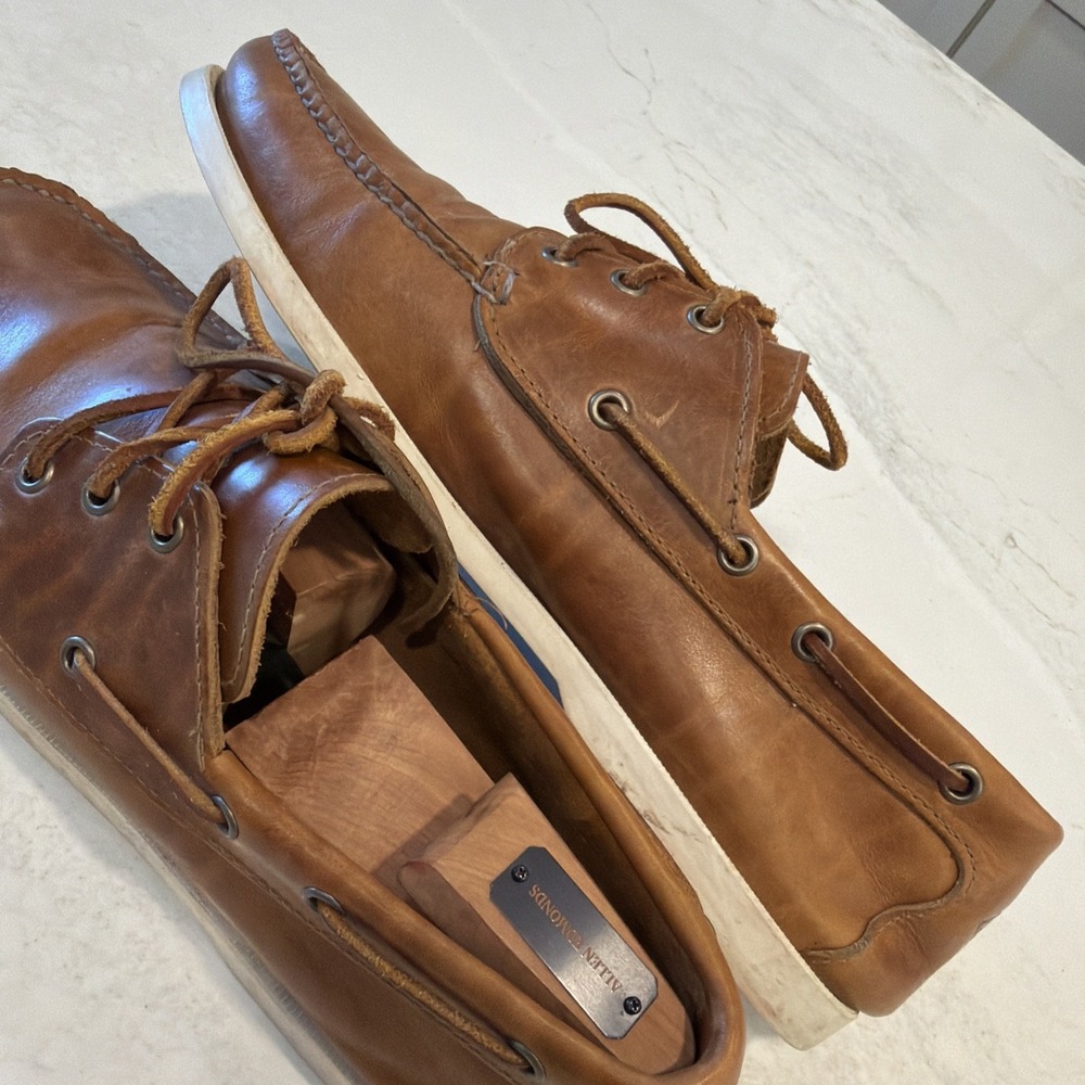 Quoddy Head Boat Shoe Whiskey 11D $249 Retail - Picture 5 of 16
